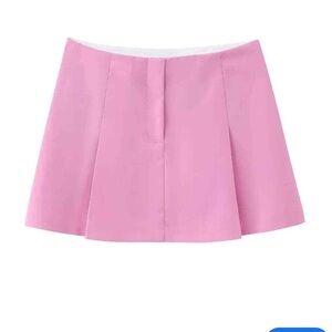 Zara Vibrant Pink Mini Skirt